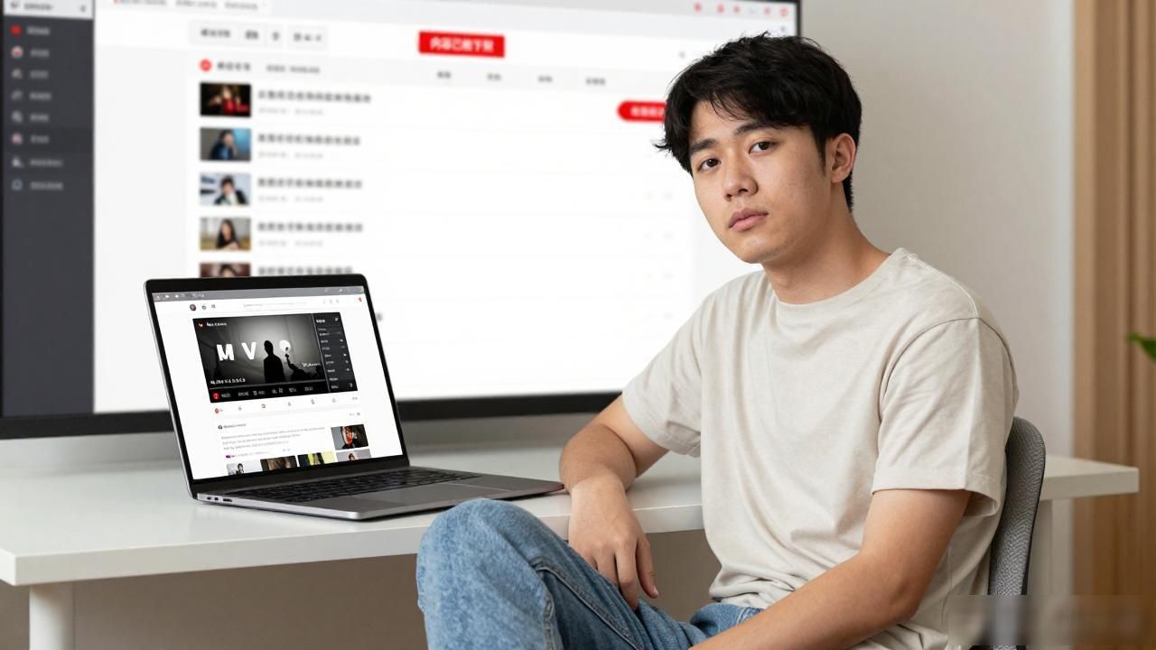 做音乐自媒体的他，靠这个免费MV网站熬过了瓶颈期